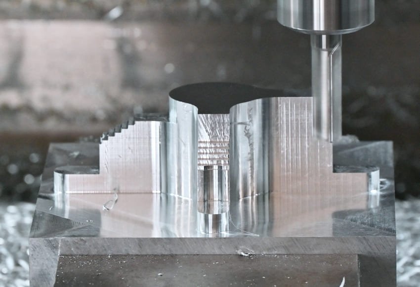 CNC milling of metals
