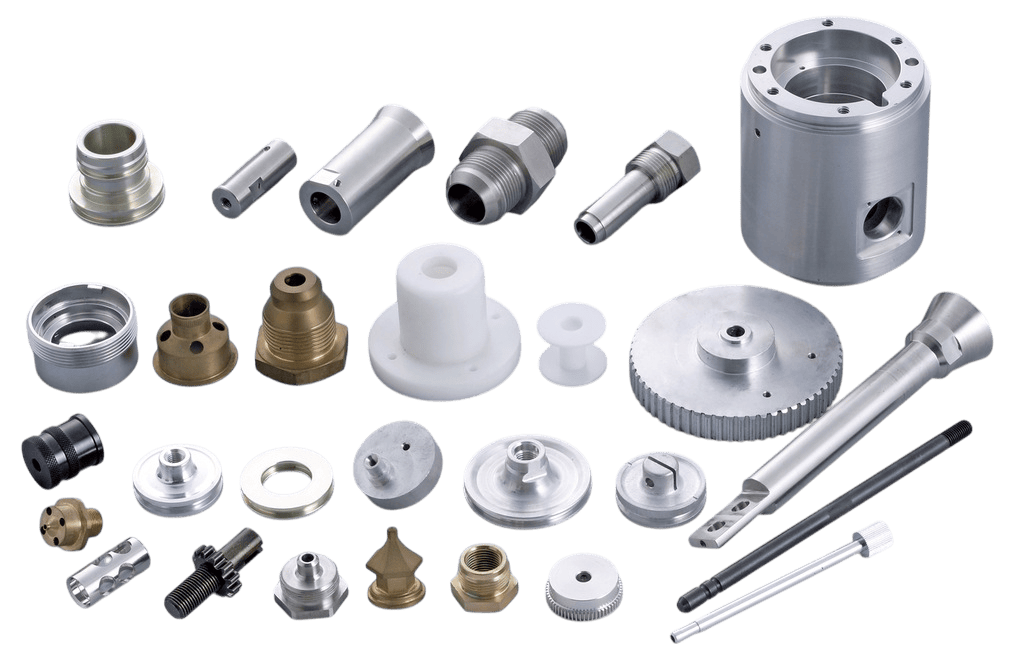 CNC turning parts of different shapes
