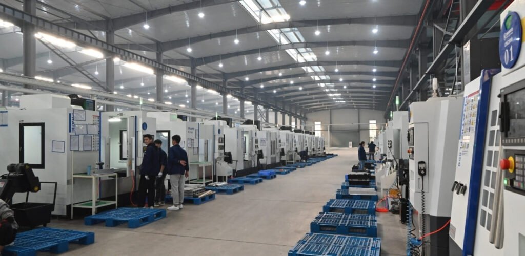 CNCPOR's CNC machining and manufacturing center