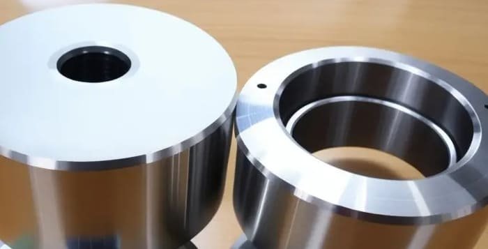 Polished metal parts
