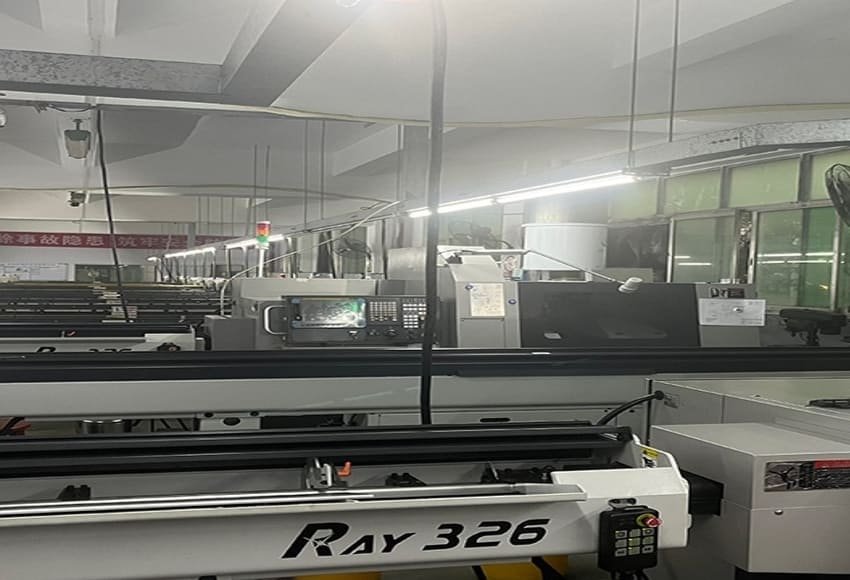 Swiss CNC Machining Equipment Workshop