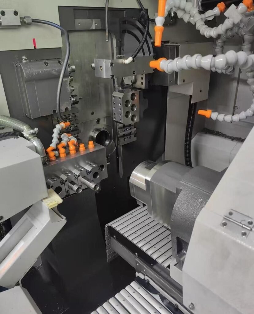The internal structure of Swiss CNC machine tools