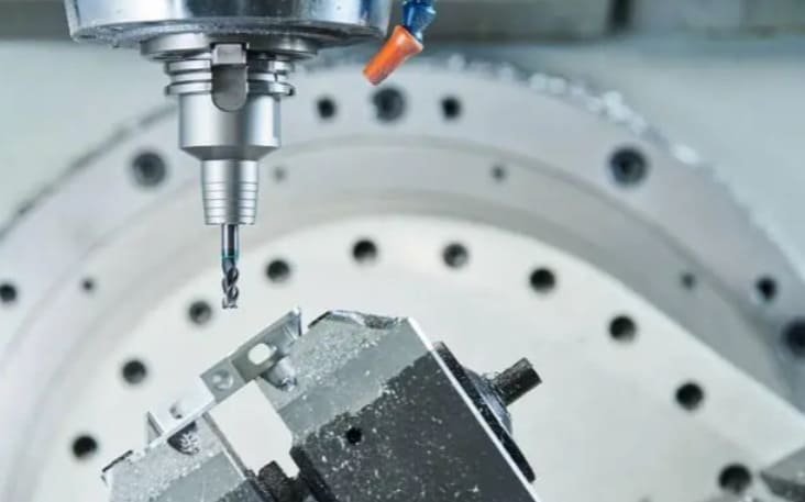 CNC machining of precision metal parts