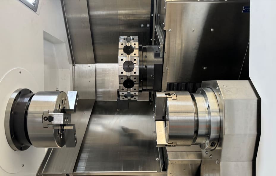 Dual-spindle turn-mill composite equipment
