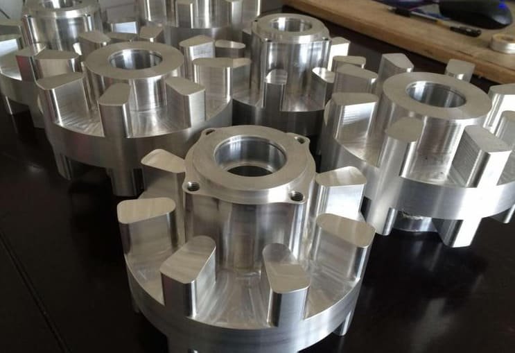 Parts processed by turn-mill composite machining