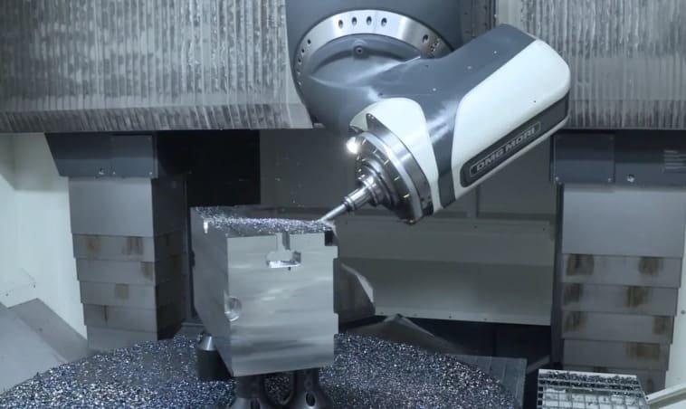 5-axis CNC machining of Inconel 718