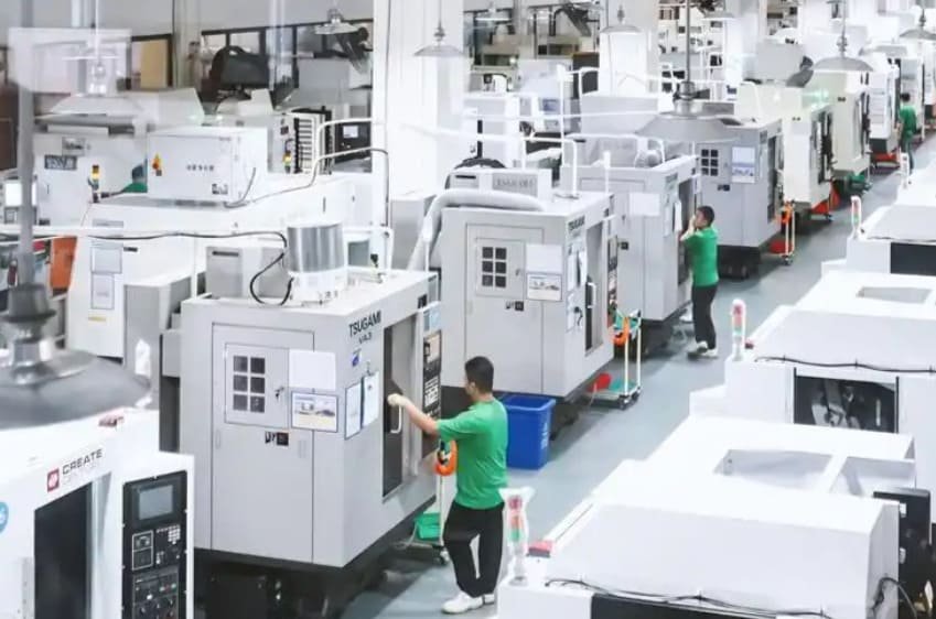 CNC machining manufacturer workshops in China