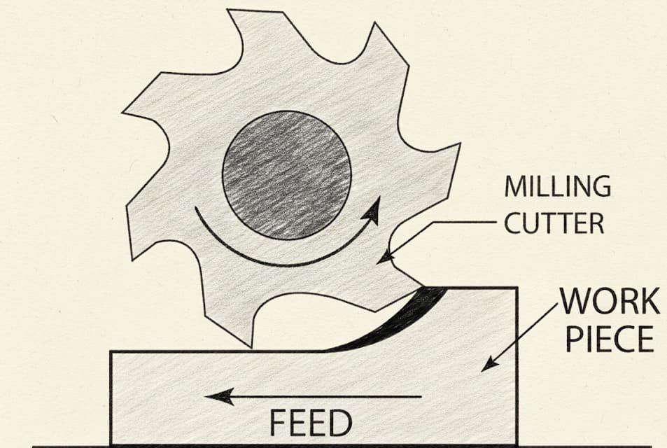 Conventional (Up) Milling