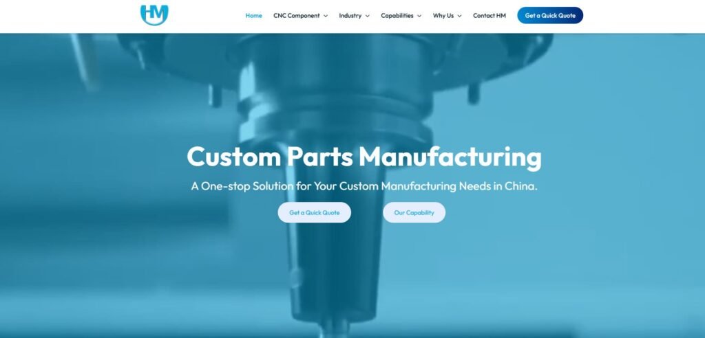 HM Machining Website
