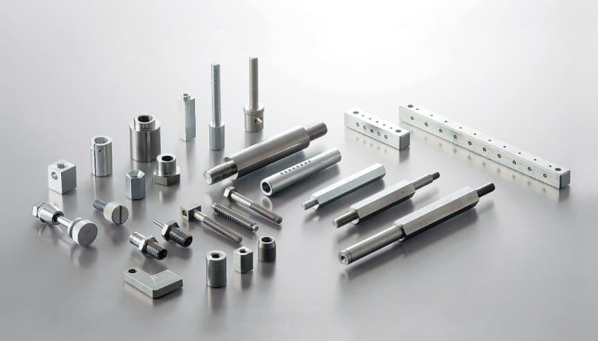 Precision turned parts with high tolerance