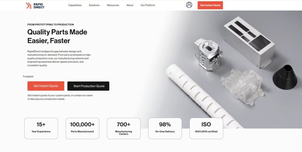 Rapiddirect Website